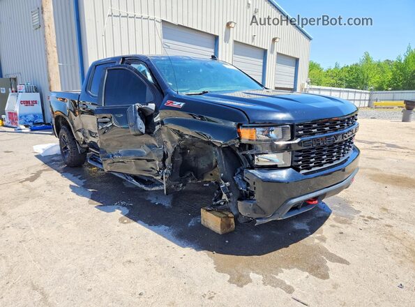 1GCPYCEFXMZ281649 2021 CHEVROLET SILVERADO Black 