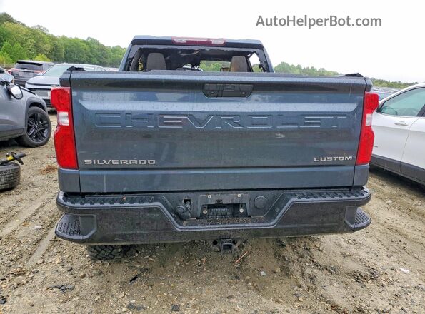 1GCPYCEH3LZ154533 2020 CHEVROLET SILVERADO Blue Հետևի տեսք