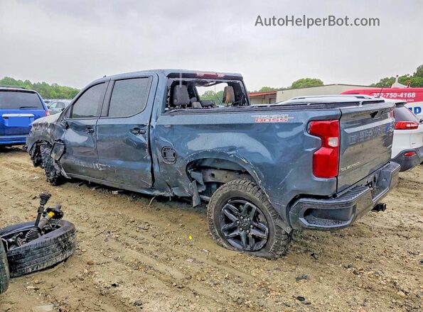 1GCPYCEH3LZ154533 2020 CHEVROLET SILVERADO Blue Հետևի ձախ