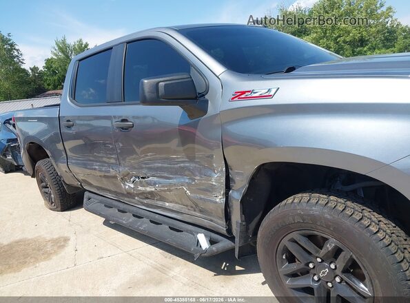 1GCPYCEH5LZ171902 2020 CHEVROLET SILVERADO Gray Front view
