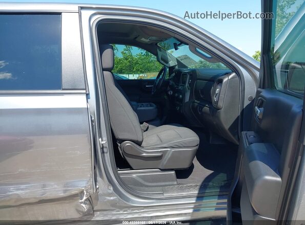 1GCPYCEH5LZ171902 2020 CHEVROLET SILVERADO Gray Front interior view