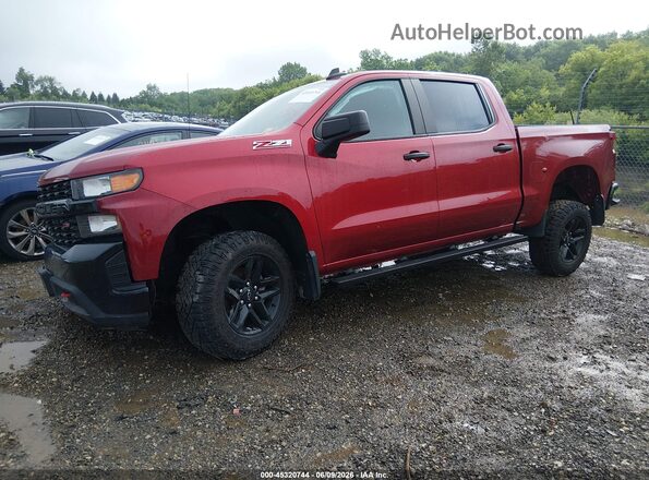 1GCPYCEK9NZ138657 2022 CHEVROLET SILVERADO Red Przód lewy