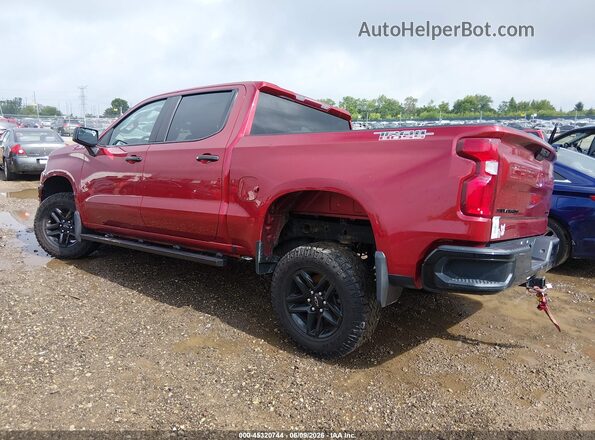 1GCPYCEK9NZ138657 2022 CHEVROLET SILVERADO Red Tył lewy