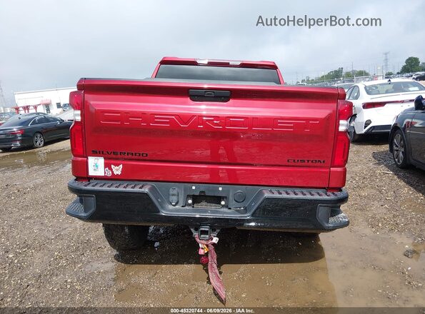 1GCPYCEK9NZ138657 2022 CHEVROLET SILVERADO Red 