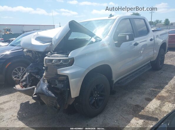 1GCPYFED0LZ320814 2020 CHEVROLET SILVERADO Silver Przód lewy