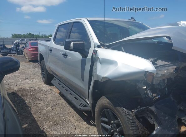 1GCPYFED0LZ320814 2020 CHEVROLET SILVERADO Silver Widok wnętrza z tyłu