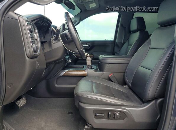 1GCPYFED0MZ294197 2021 CHEVROLET SILVERADO Черный 