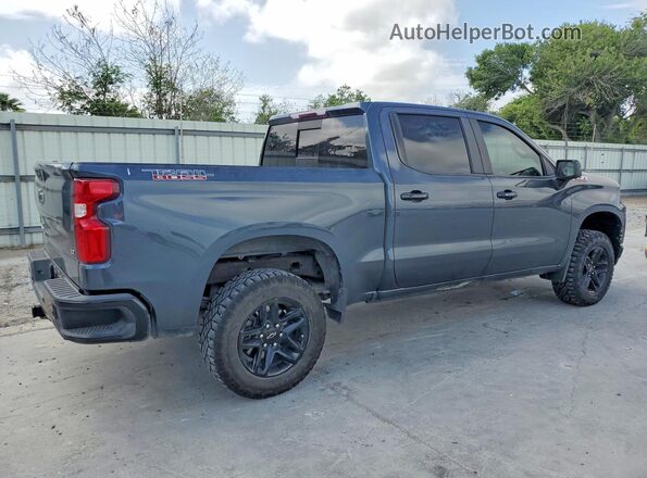 1GCPYFED0MZ294197 2021 CHEVROLET SILVERADO Черный 