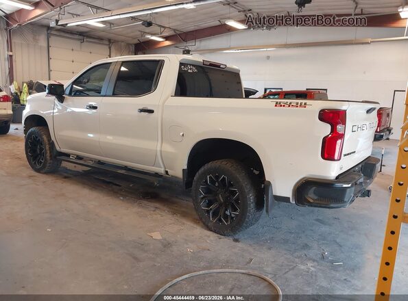 1GCPYFED0MZ372106 2021 CHEVROLET SILVERADO Белый Задняя левая четверть