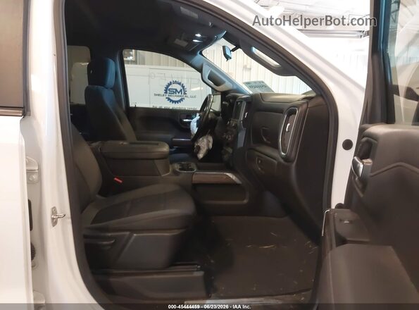 1GCPYFED0MZ372106 2021 CHEVROLET SILVERADO Белый Вид салона спереди