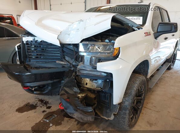 1GCPYFED0MZ372106 2021 CHEVROLET SILVERADO Белый Вид спереди