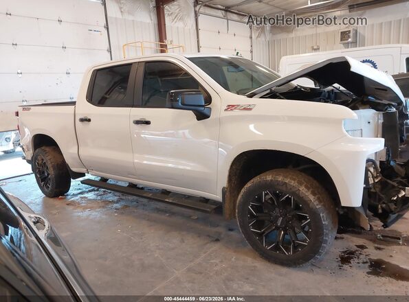 1GCPYFED0MZ372106 2021 CHEVROLET SILVERADO Белый Вид задней части салона