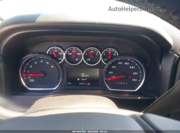 1GCPYFED0MZ426343 2021 CHEVROLET SILVERADO Gray Вид задніх сидінь