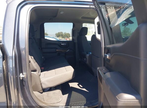 1GCPYFED0MZ426343 2021 CHEVROLET SILVERADO Gray Вид наклейки з VIN-кодом