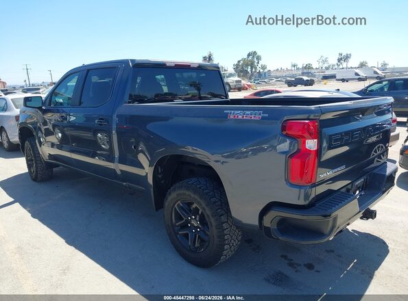 1GCPYFED0MZ426343 2021 CHEVROLET SILVERADO Gray Задня ліва чверть