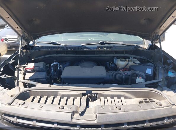 1GCPYFED0MZ426343 2021 CHEVROLET SILVERADO Gray Вид ззаду
