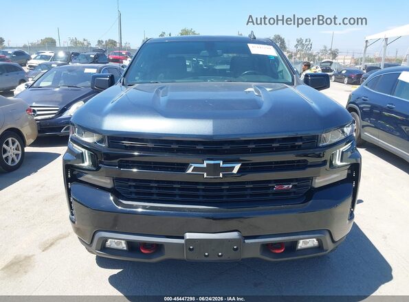 1GCPYFED0MZ426343 2021 CHEVROLET SILVERADO Gray Вид щитка приладів