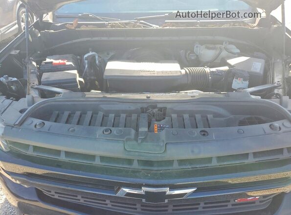 1GCPYFED1KZ167326 2019 CHEVROLET SILVERADO Black Вид задньої частини салону