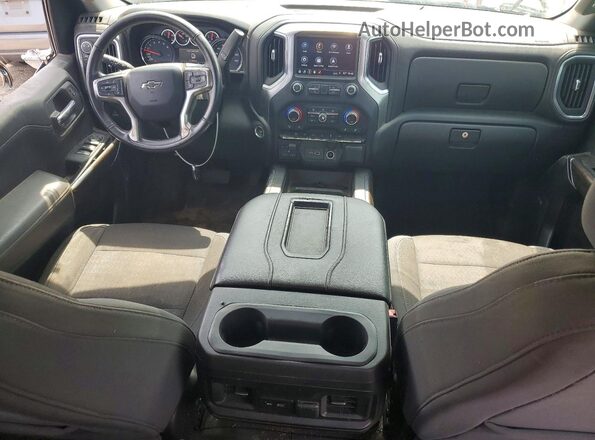 1GCPYFED1KZ167326 2019 CHEVROLET SILVERADO Black Вид панелі приладів