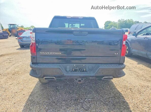1GCPYFED1KZ167326 2019 CHEVROLET SILVERADO Black Вид ззаду