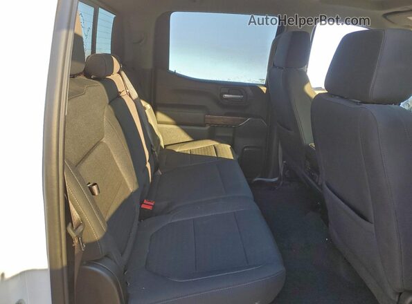 1GCPYFED1MZ157219 2021 CHEVROLET SILVERADO White Rear seats view