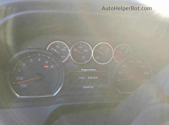 1GCPYFED1MZ157219 2021 CHEVROLET SILVERADO White Instrument cluster view