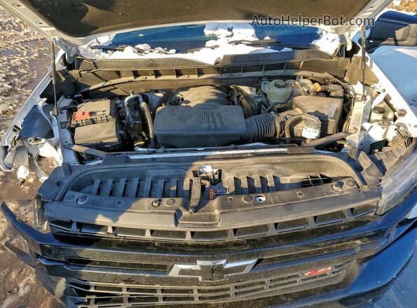 1GCPYFED1MZ157219 2021 CHEVROLET SILVERADO White Rear interior view