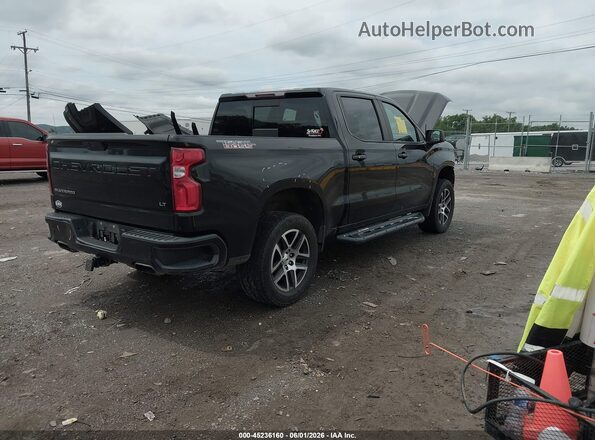 1GCPYFED2KZ140829 2019 CHEVROLET SILVERADO Black Rear right
