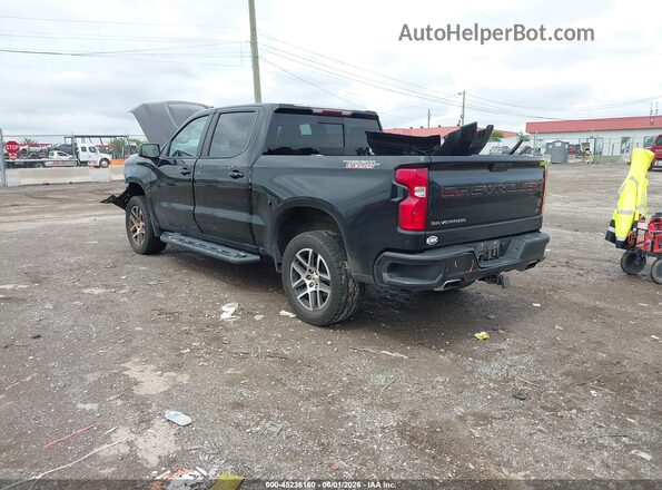 1GCPYFED2KZ140829 2019 CHEVROLET SILVERADO Black Rear left