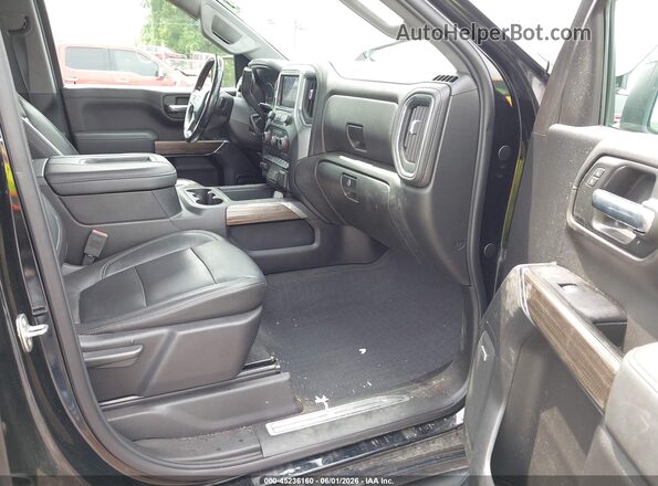 1GCPYFED2KZ140829 2019 CHEVROLET SILVERADO Black Front interior view