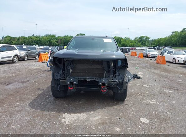 1GCPYFED2KZ140829 2019 CHEVROLET SILVERADO Black Rear interior view