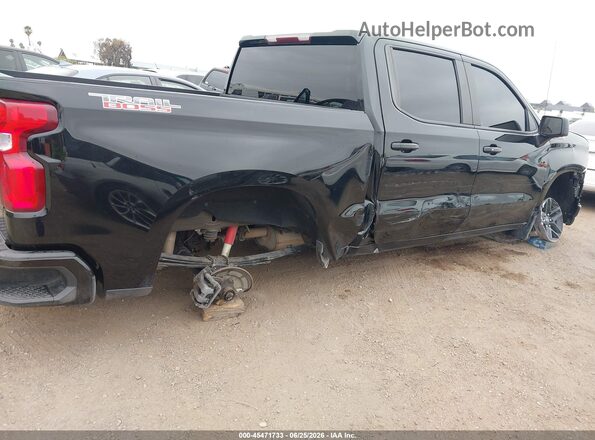 1GCPYFED2NZ227005 2022 CHEVROLET SILVERADO Black Widok z przodu