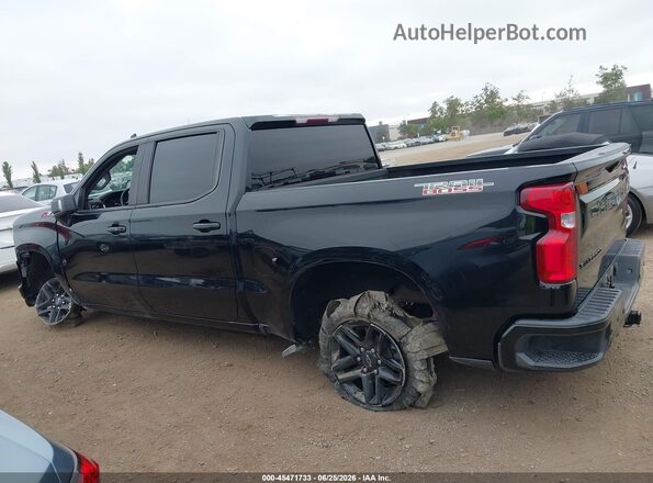 1GCPYFED2NZ227005 2022 CHEVROLET SILVERADO Black Widok wnętrza 360 stopni