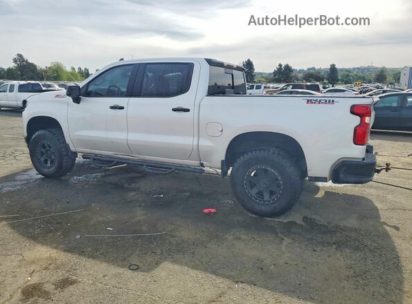 1GCPYFED3MZ308299 2021 CHEVROLET SILVERADO White Trasero izquierdo