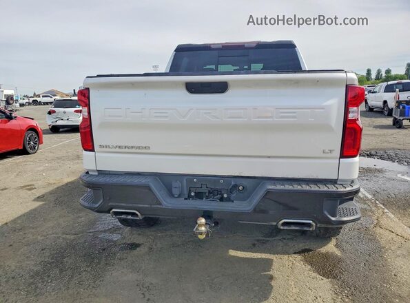 1GCPYFED3MZ308299 2021 CHEVROLET SILVERADO White Vista trasera