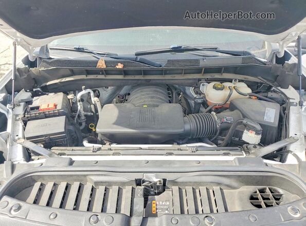 1GCPYFED3MZ308299 2021 CHEVROLET SILVERADO White Vista interior trasera