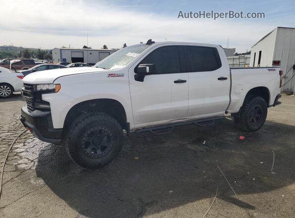 1GCPYFED3MZ308299 2021 CHEVROLET SILVERADO White Vista de la etiqueta del VIN