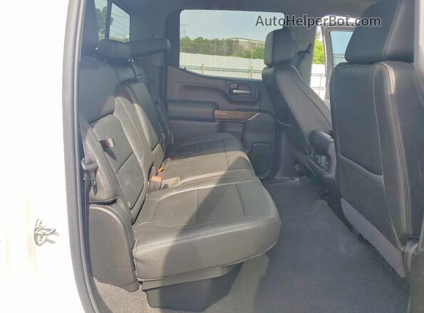 1GCPYFED3MZ308299 2021 CHEVROLET SILVERADO White Vista de los asientos traseros