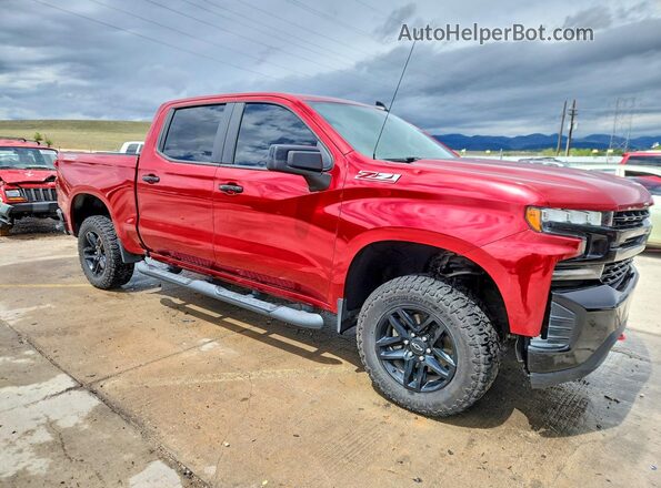 1GCPYFED4MZ386610 2021 CHEVROLET SILVERADO Red 