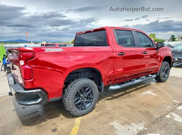 1GCPYFED4MZ386610 2021 CHEVROLET SILVERADO Red 