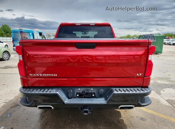 1GCPYFED4MZ386610 2021 CHEVROLET SILVERADO Red 