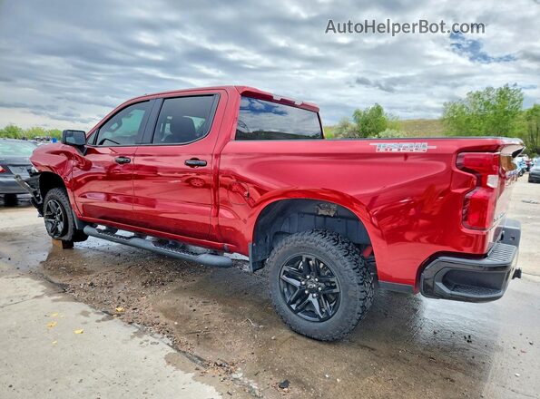 1GCPYFED4MZ386610 2021 CHEVROLET SILVERADO Red 