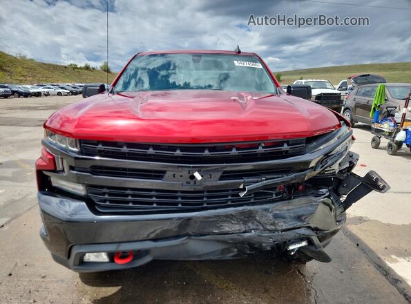 1GCPYFED4MZ386610 2021 CHEVROLET SILVERADO Red 