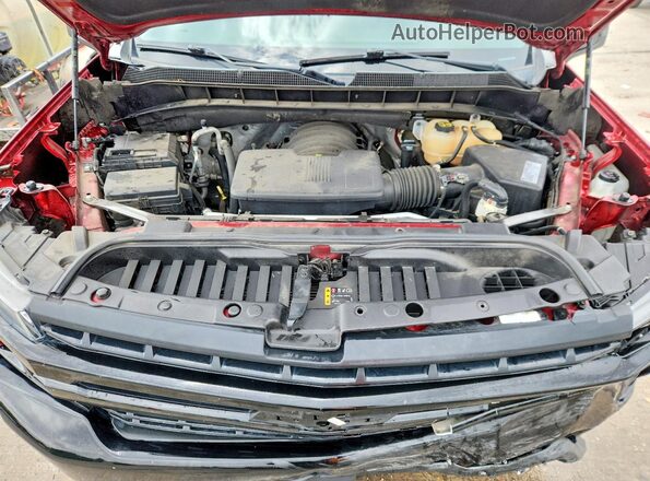 1GCPYFED4MZ386610 2021 CHEVROLET SILVERADO Red 