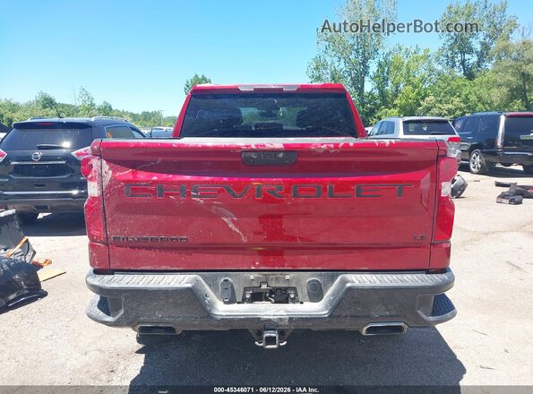 1GCPYFED4NZ220489 2022 CHEVROLET SILVERADO Red 