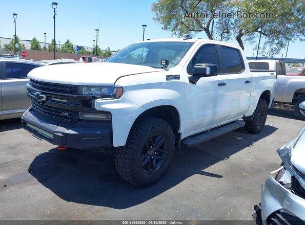 1GCPYFED6MZ203174 2021 CHEVROLET SILVERADO White Przód lewy