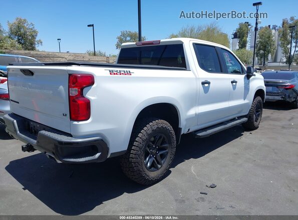 1GCPYFED6MZ203174 2021 CHEVROLET SILVERADO White Tył prawy