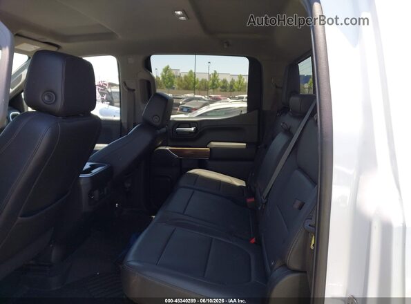 1GCPYFED6MZ203174 2021 CHEVROLET SILVERADO White Widok naklejki z numerem VIN