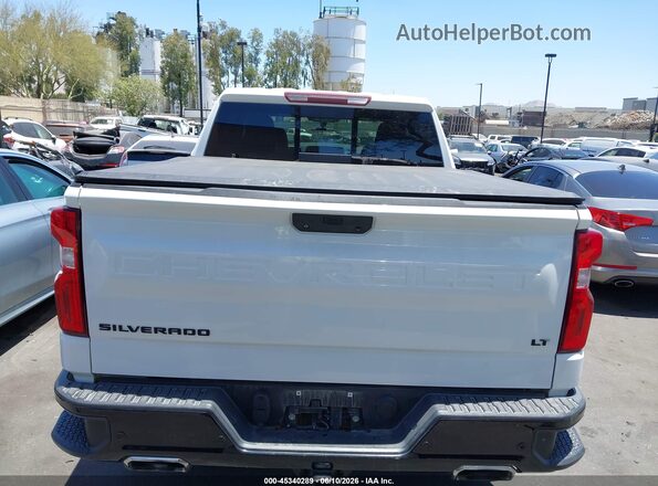 1GCPYFED6MZ203174 2021 CHEVROLET SILVERADO White 