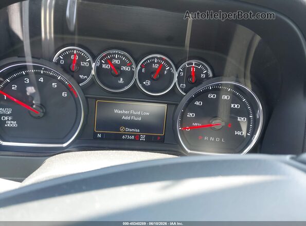 1GCPYFED6MZ203174 2021 CHEVROLET SILVERADO White 